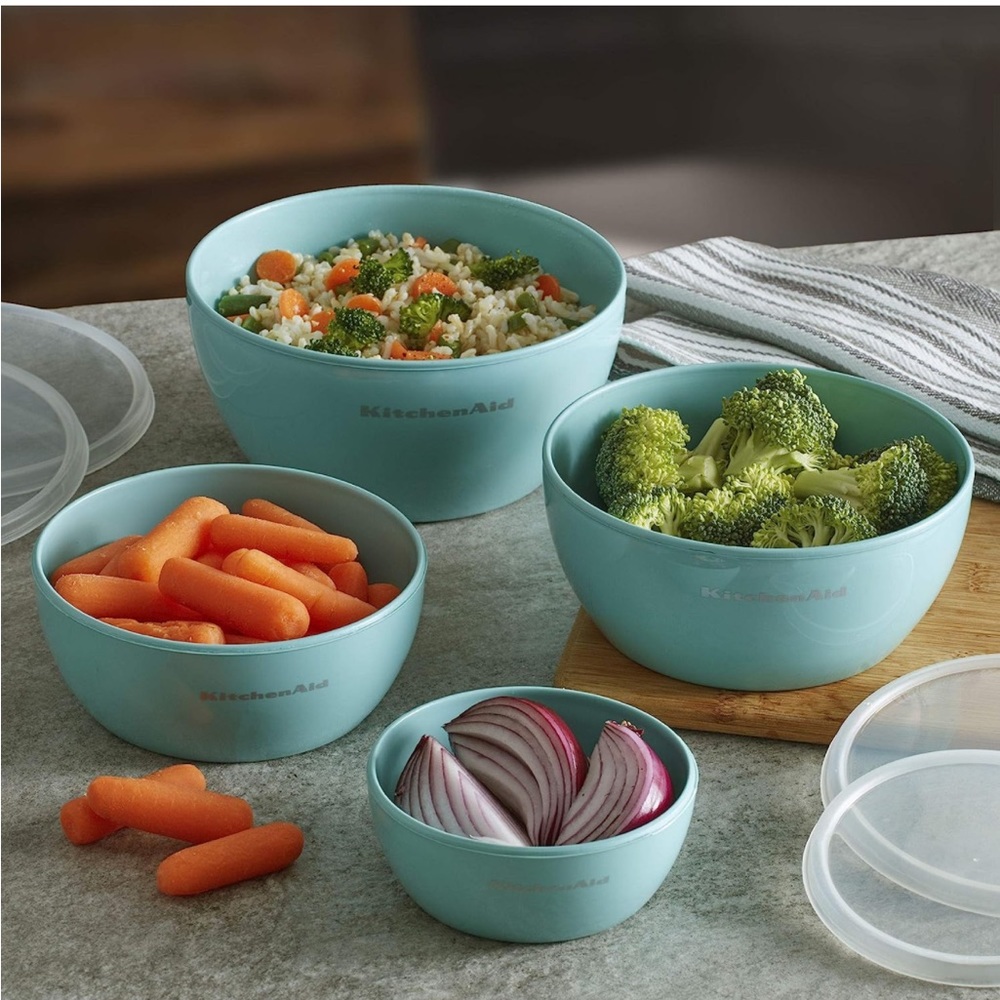 Kitchen Aid Set of 4 Prep bowls NIP - Picture 6 of 6